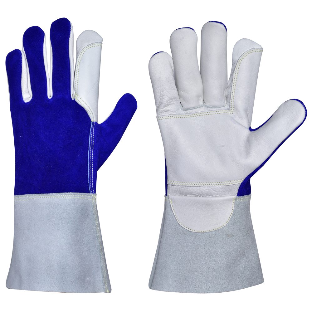 PREMIUM COW GRAIN LEATHER LINES MAN GLOVES