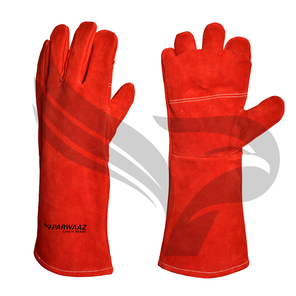 Red Welding Gloves