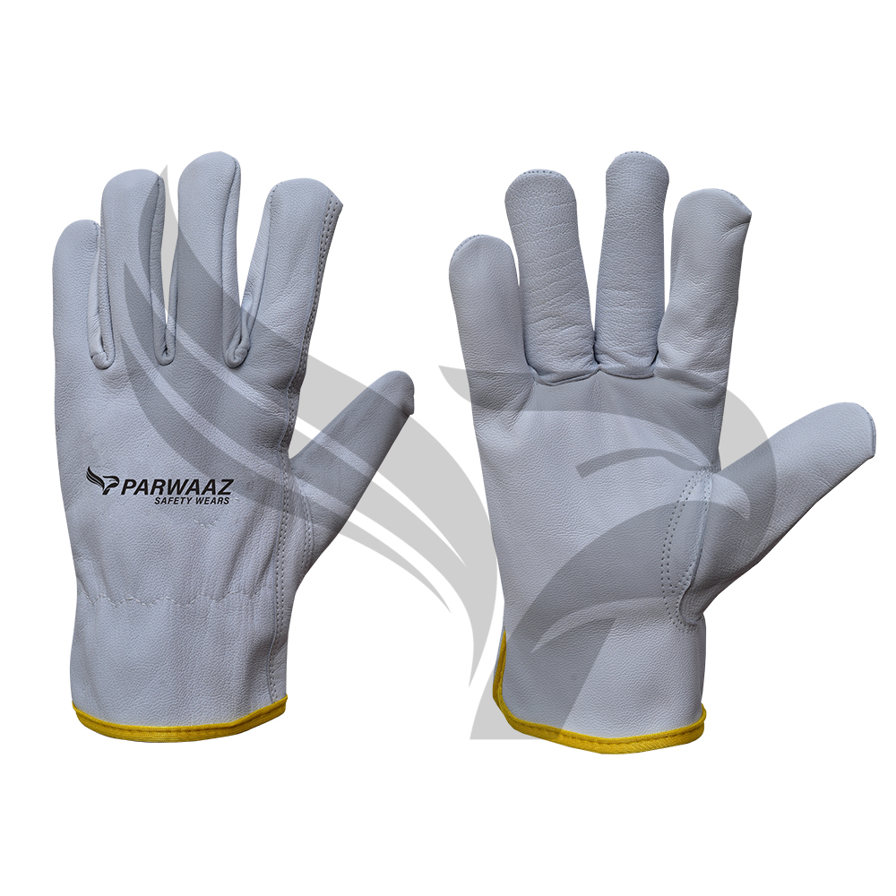 Grey Driver Gloves