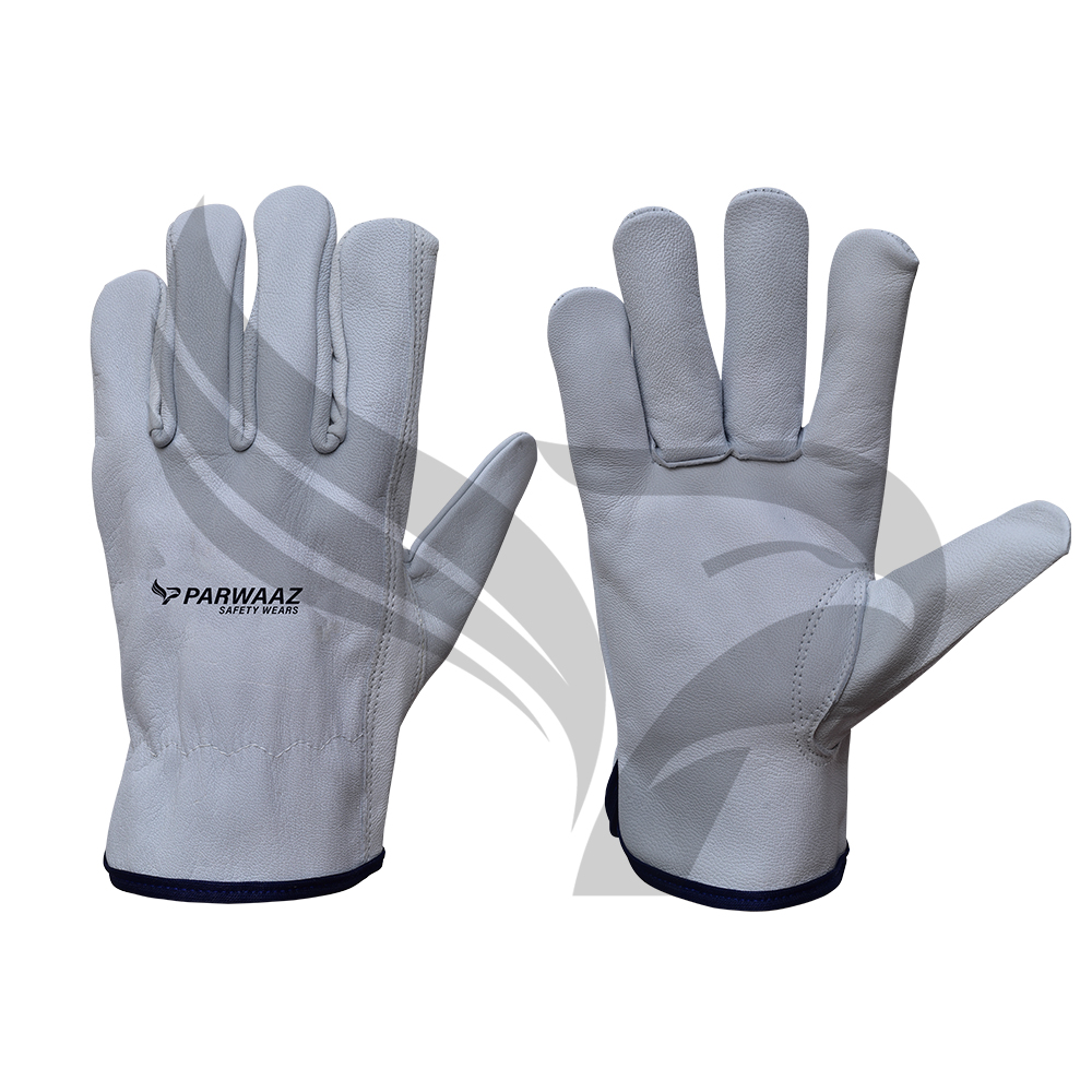 Grey Driver Gloves