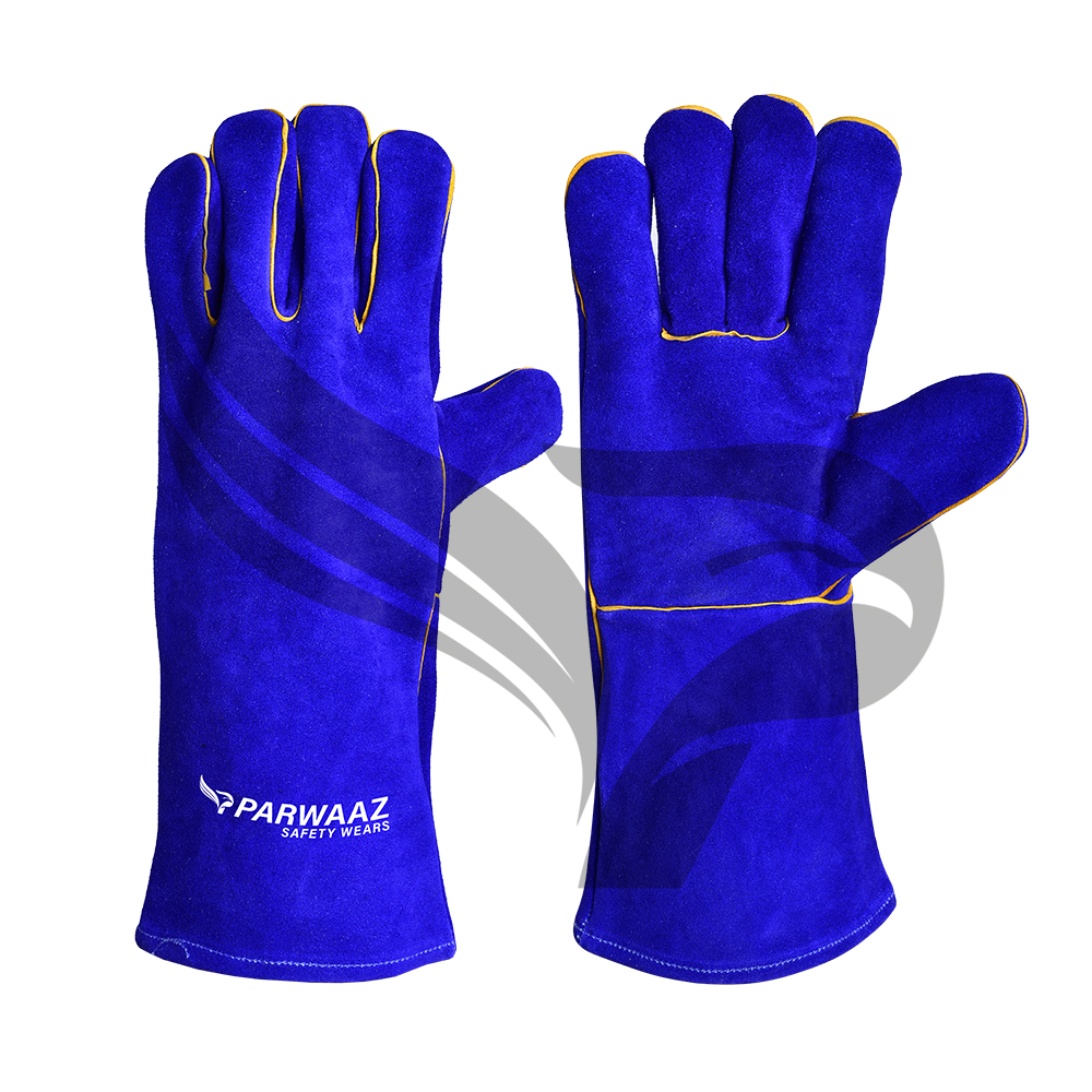 Blue Welding Gloves