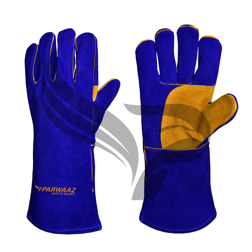Blue Welding Gloves
