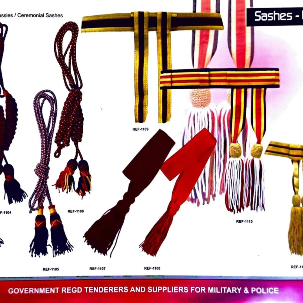Military Sashes and Belts