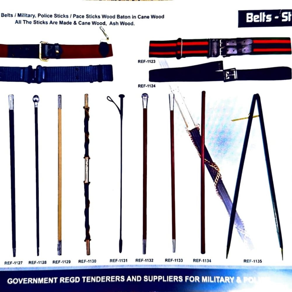 Military Sticks & Belts